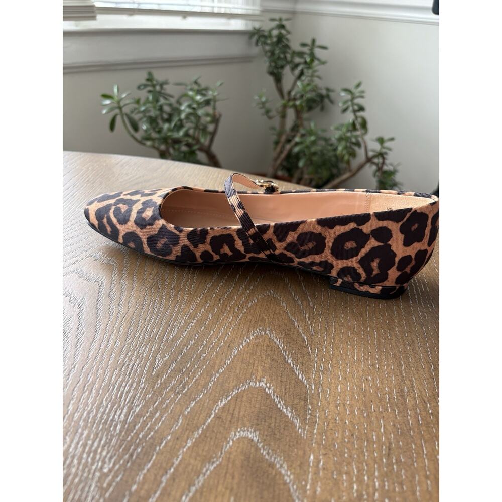 Franco Sarto Valie Leopard Print Mary Jane Flats Whimsigoth Mob Wife Office | 8M - Picture 3 of 9